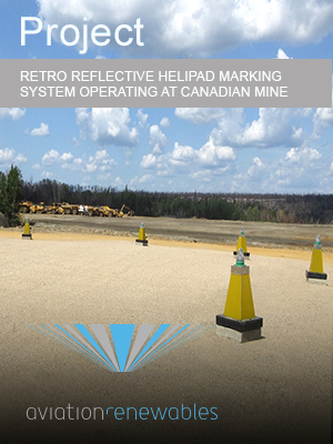 Retro-Reflective-Helipad-Marking-System