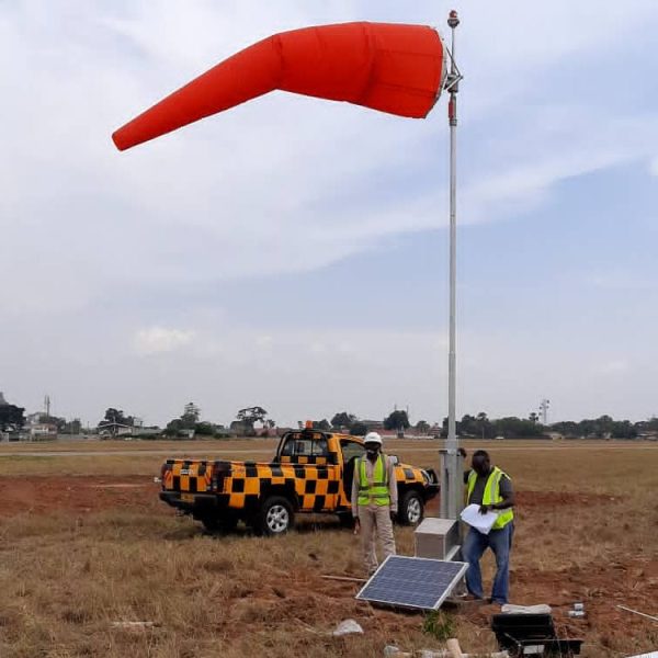 Solar LED Airfield Wind Cone