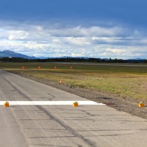 Portable-airfield-lighting-at-northern-canadian-international-airport