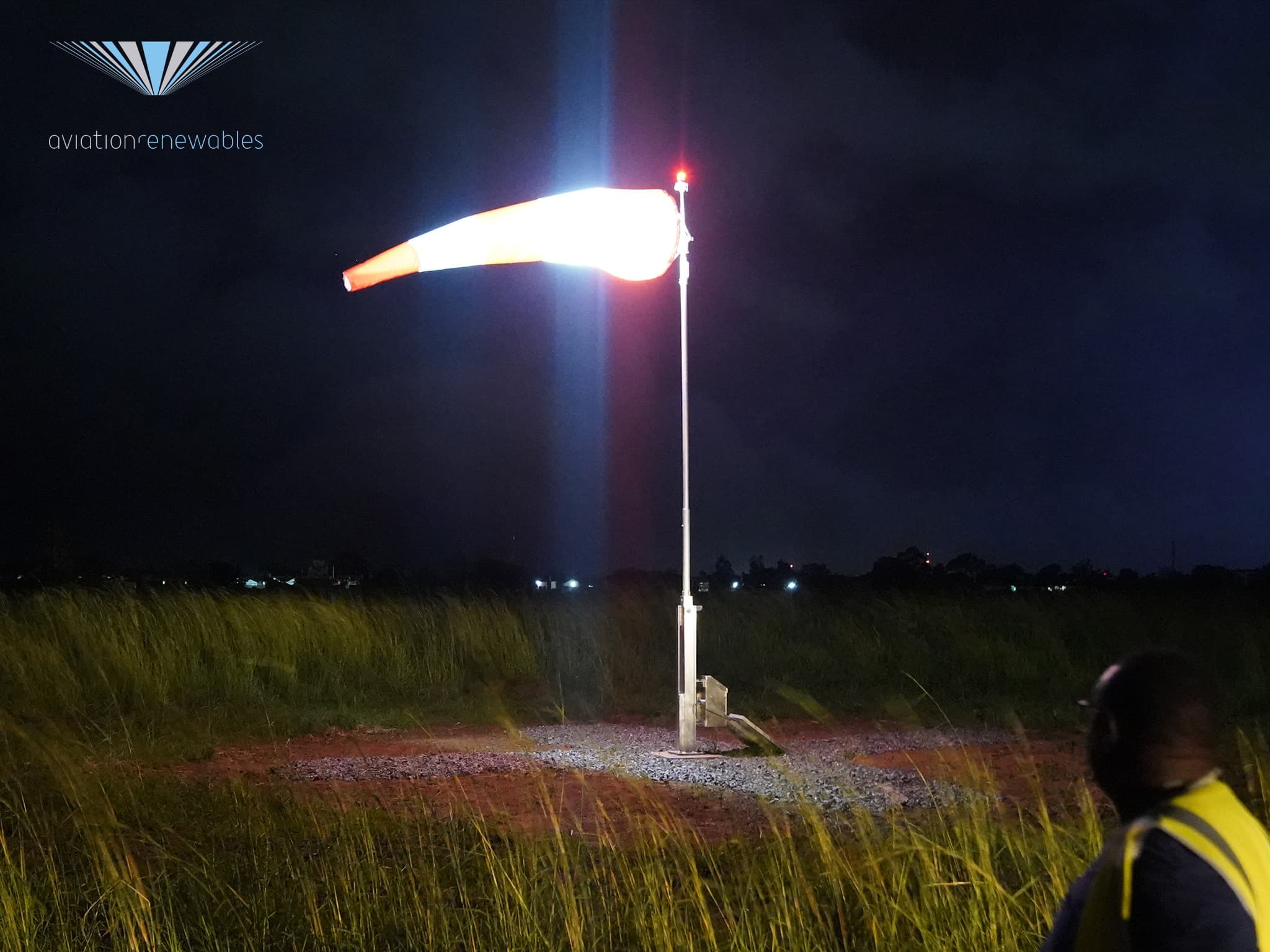 Windsock-lighting-solution-commissioned-by-aviation-renewables