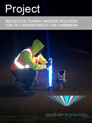 Reflective Taxiway Marker