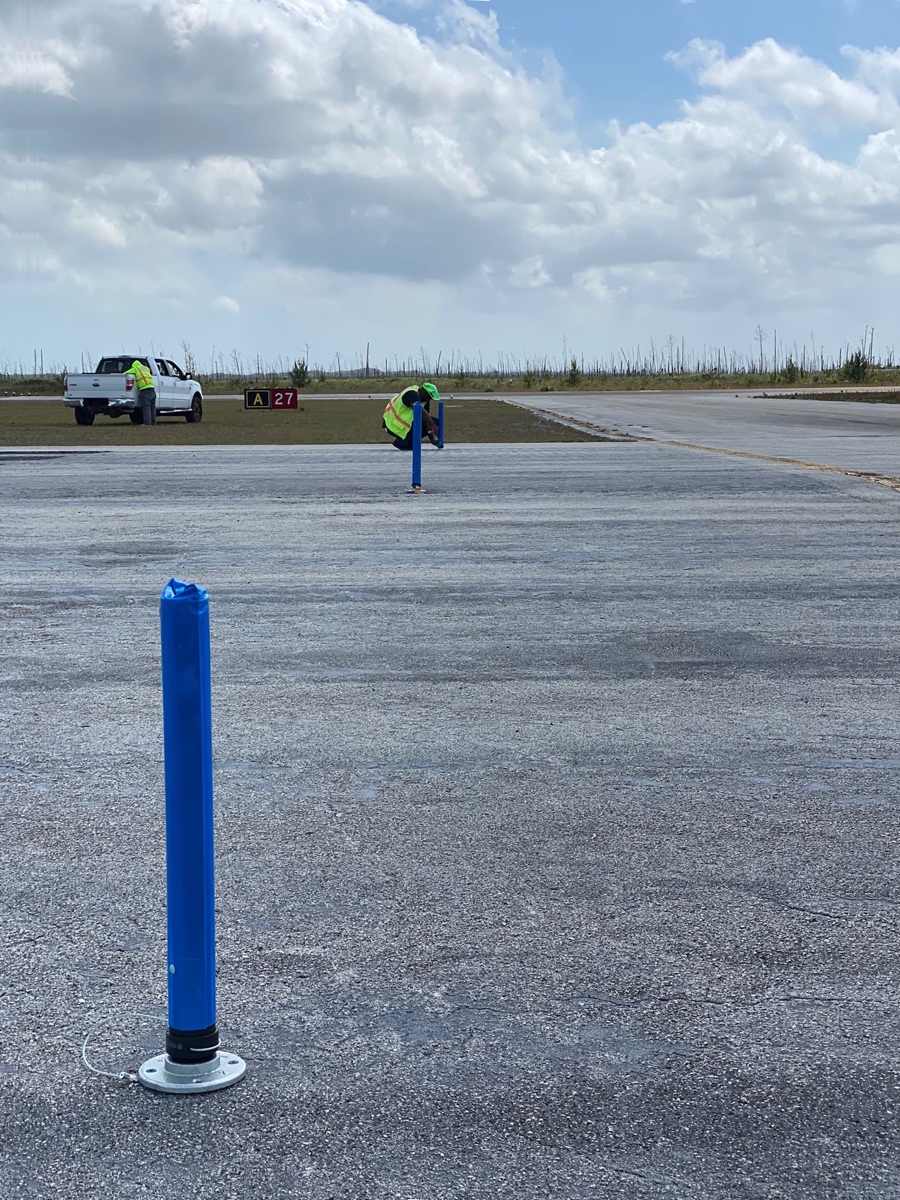 Runway Taxiway Retroreflective Markers FAA L-853 - Flight Light Inc.