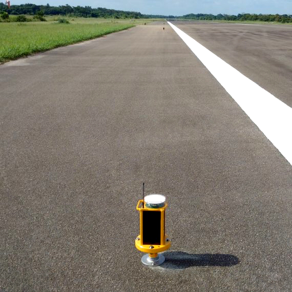 Solar Runway Lighting Illuminates Airstrip to ICAO and FAA Standards