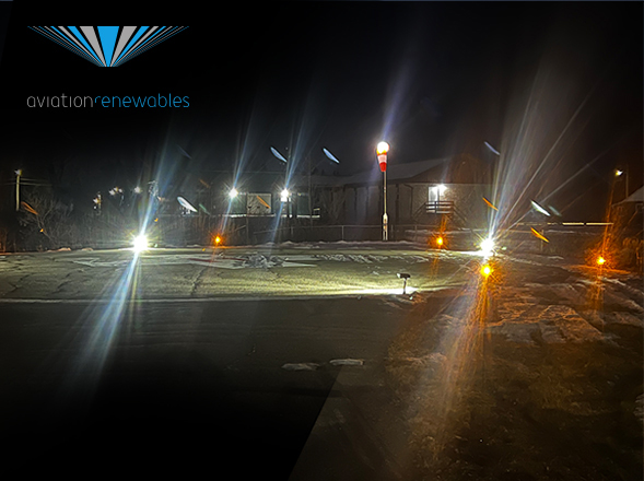 LED Helipad Lighting Supplied by Aviation Renewables