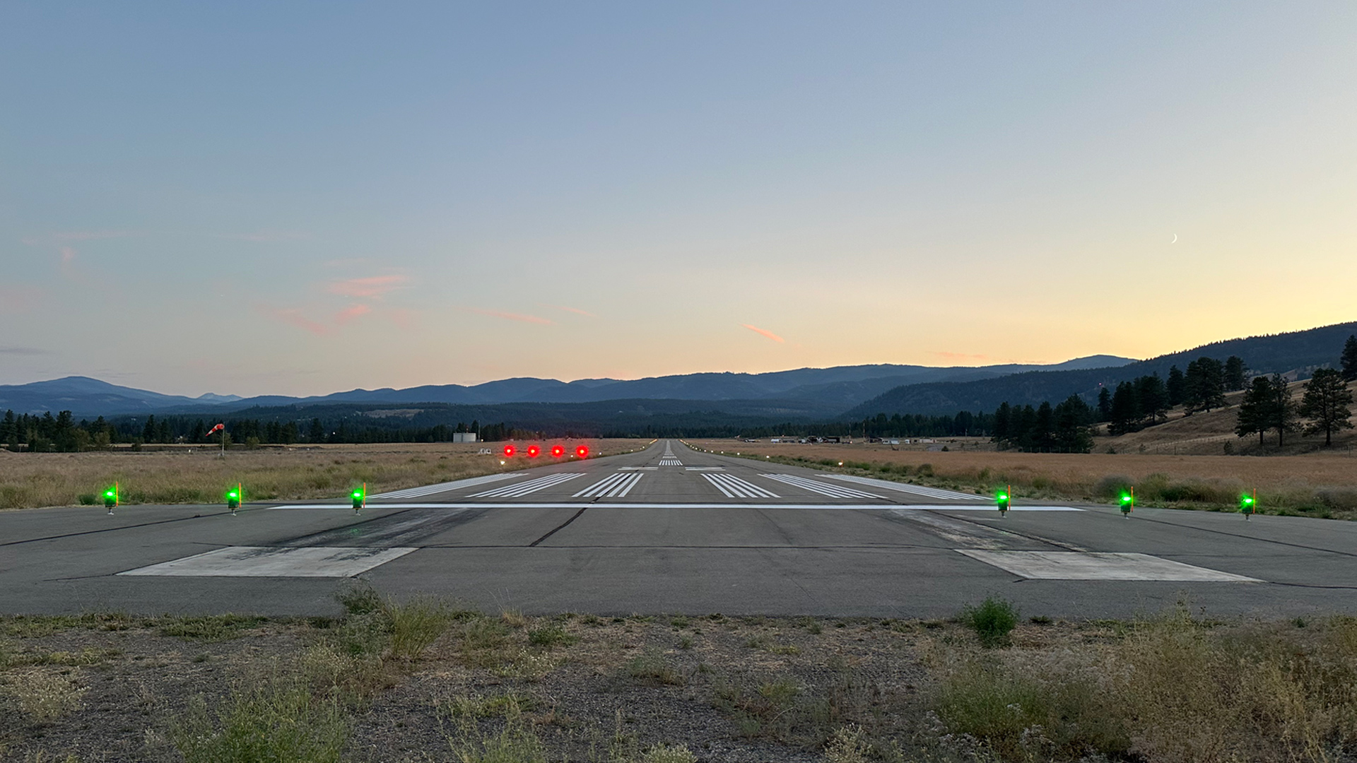 Solar Airport Lighting Upgrades at Princeton Aerodrome