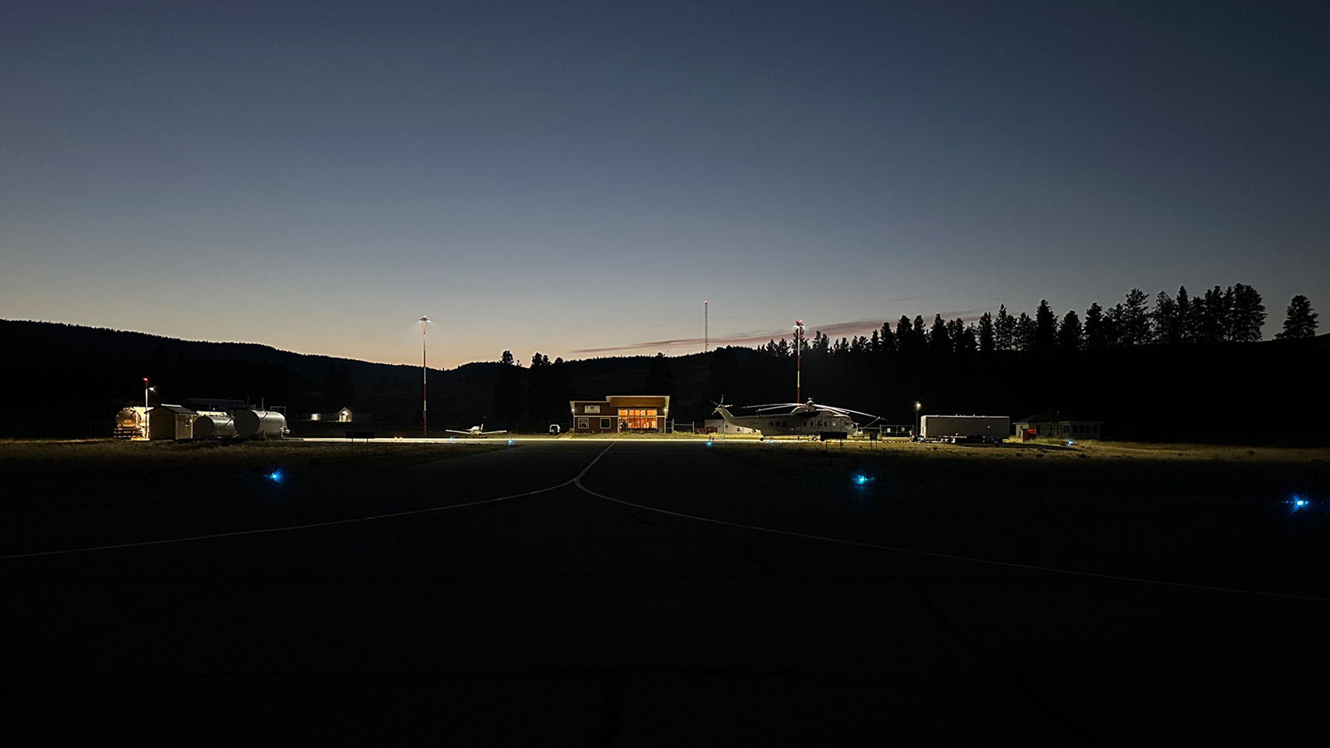 Solar Airfield Lighting Upgrades at Princeton Aerodrome